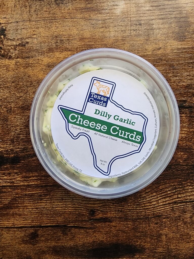 Dilly Garlic Cheese Curds
