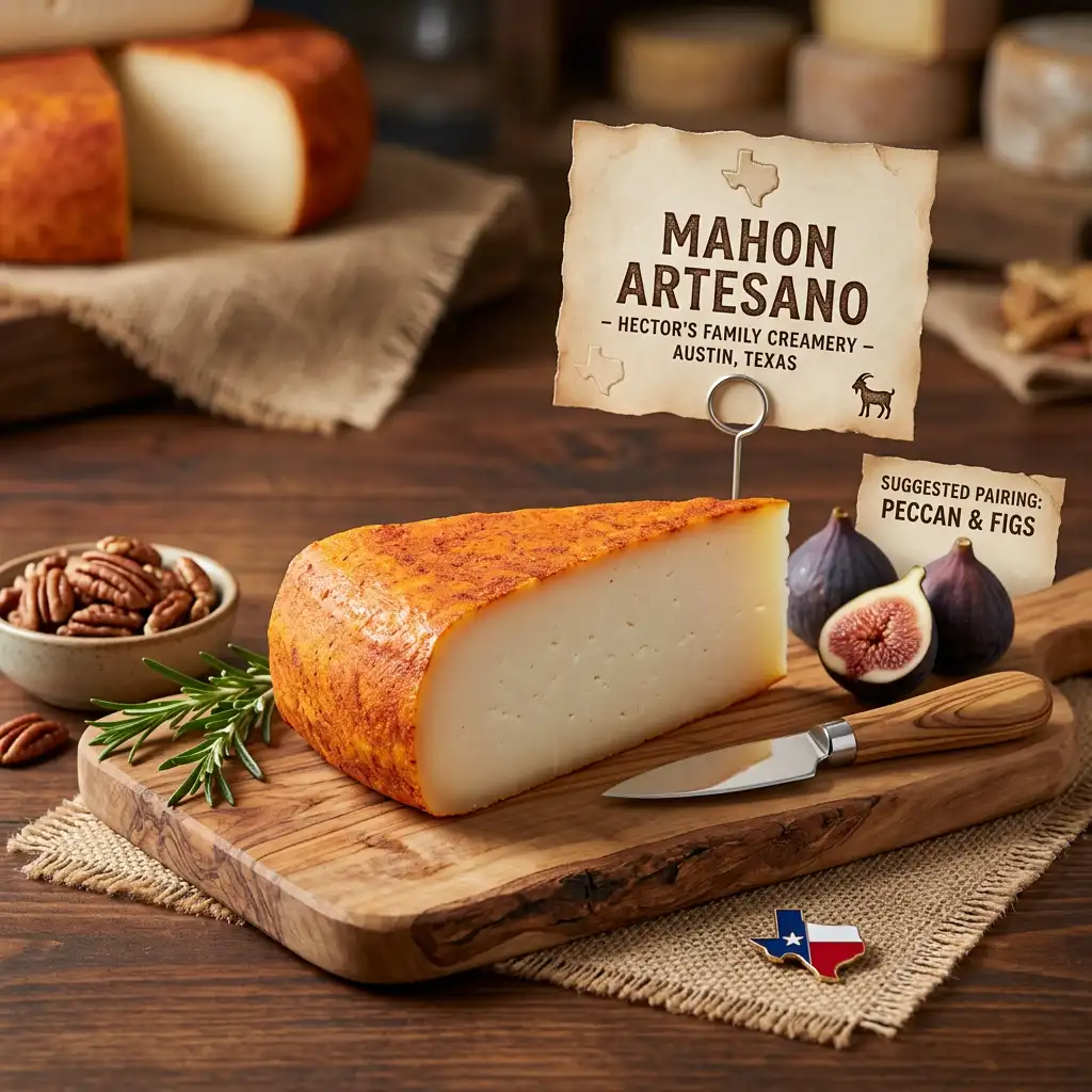 Mahon Artesano by Texas Curds on Board