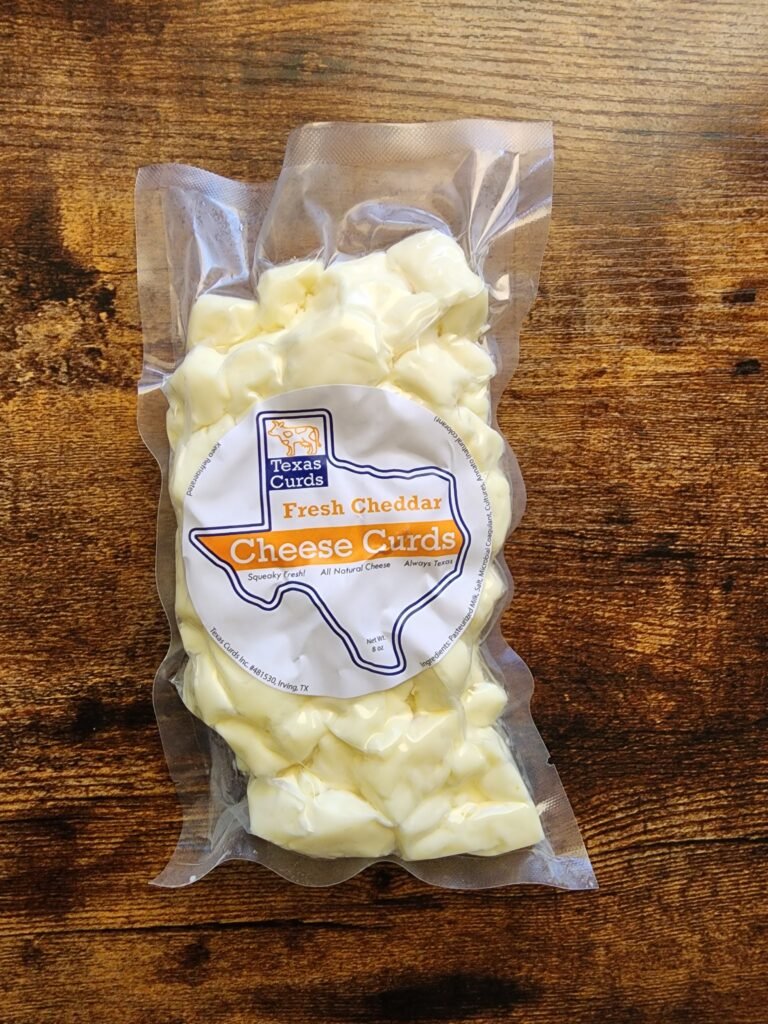 Cheese Curds White Vacuum Packed