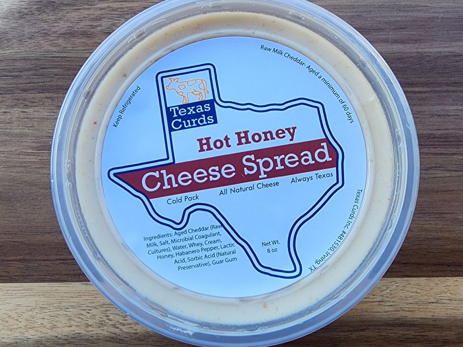 Hot Honey Cheese Spread