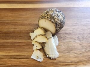 Aged Belper Knolle made by Texas Curds