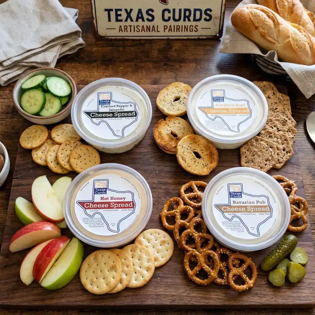 Cheese Spreads Sampler by Texas Curds
