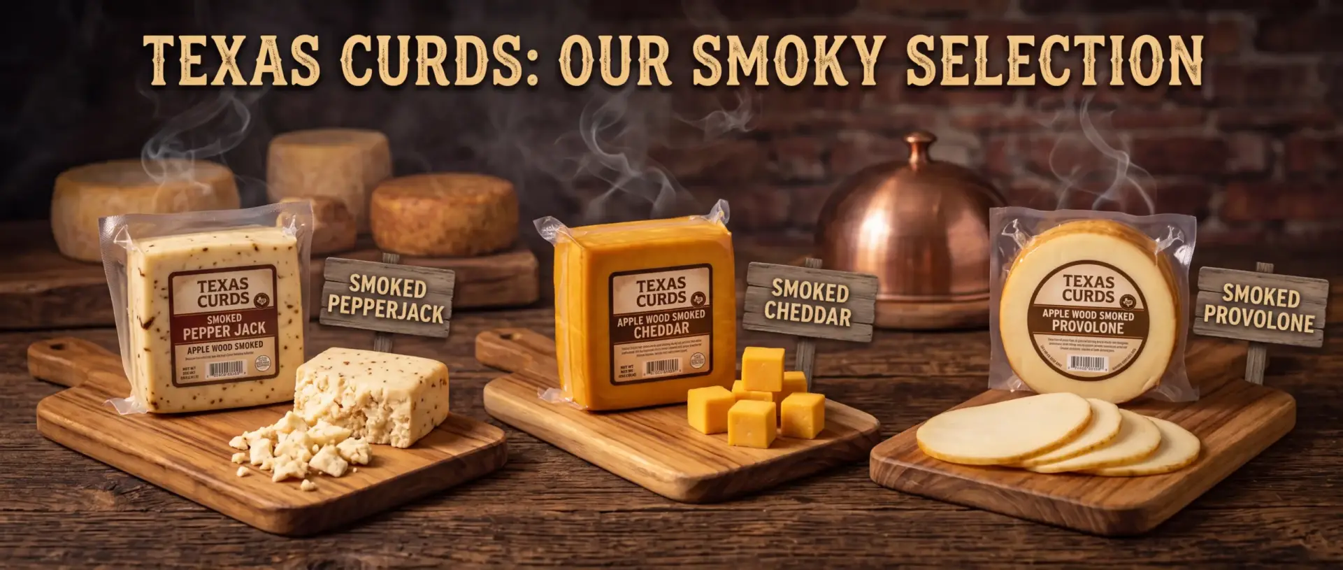 The Cheese Curds Collection by Texas Curds.